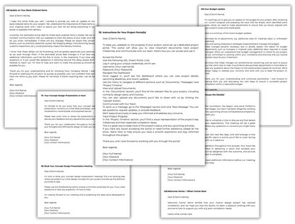 60 Professional Email Scripts - Optimize Your Communication